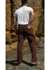 Gofre Pantolon Kahve