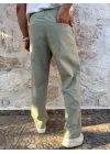 Keten Pantolon Yeşil