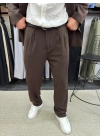 Oversize Kruvaze Takım Acı Kahve