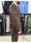 Oversize Kruvaze Takım Acı Kahve