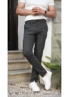 Slimfit Likralı Kumaş Pantolon Antrasit