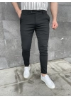 Slimfit Likralı Kumaş Pantolon Siyah