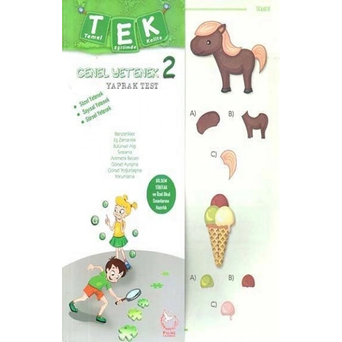 2. Sınıf Genel Yetenek TEK Yaprak Test