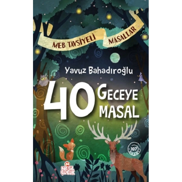 40 Geceye 40 Masal (Ciltli)