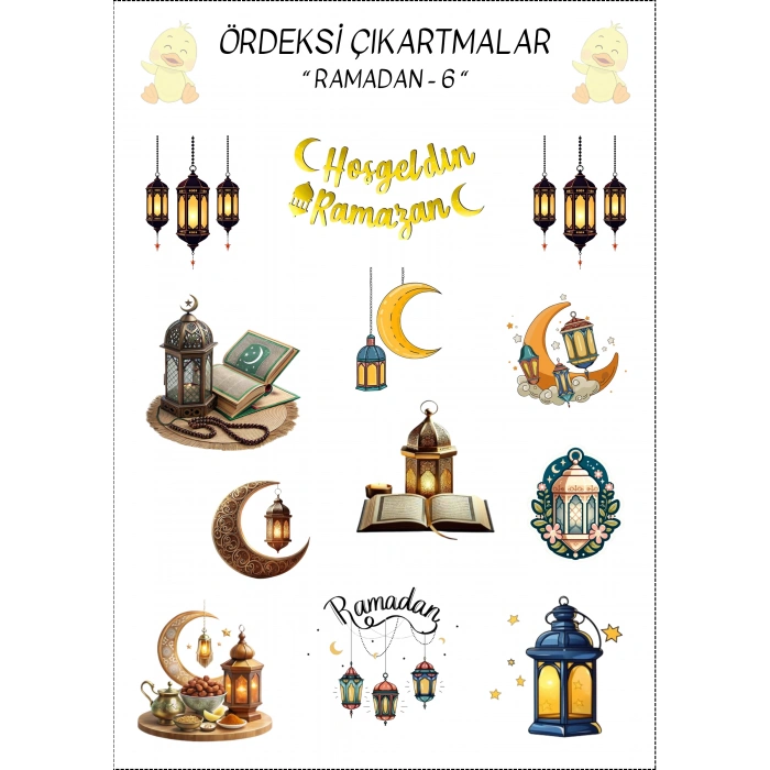 Ramazan - 6 Çıkartma