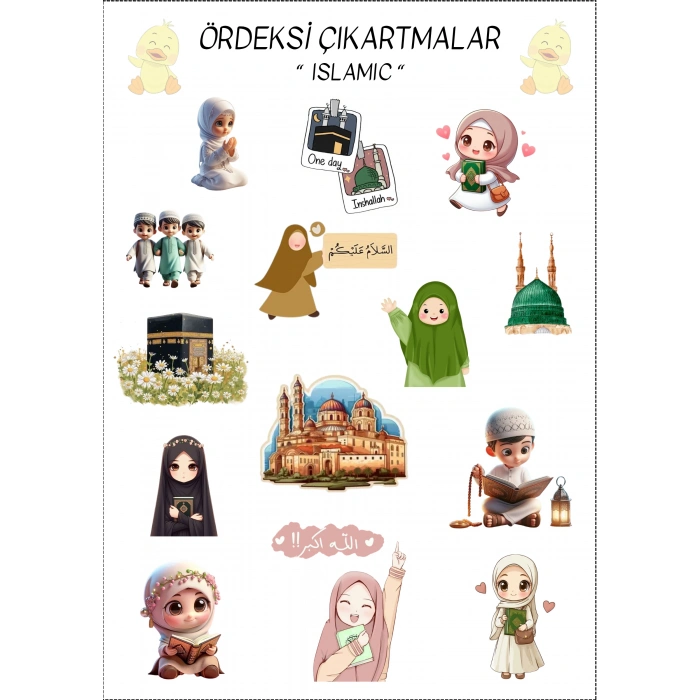 İslami Öğeler Çıkartma