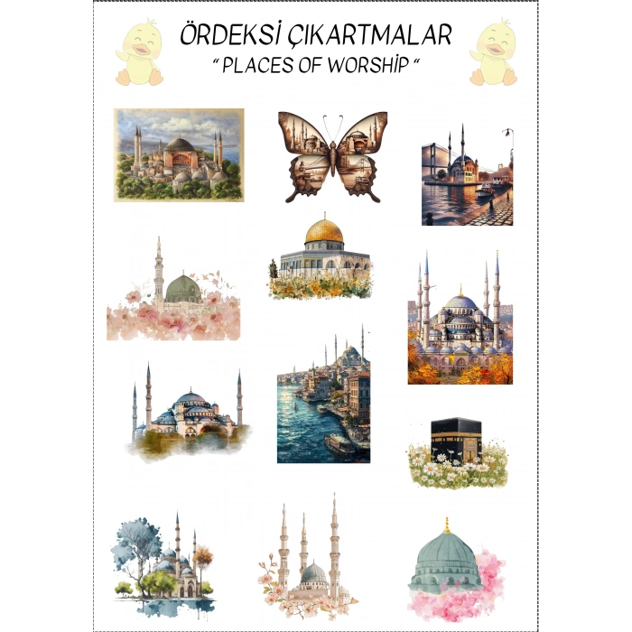 İbadet Yerleri Çıkartması