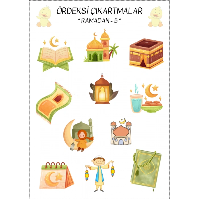 Ramazan - 5 Çıkartma