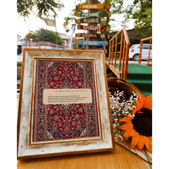 Emrolunduğun Gibi Dosdoğru Ol - Tablo