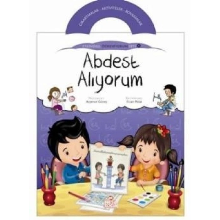 Abdest Alıyorum - Etkinlikli Öğreniyorum 4. Kitap