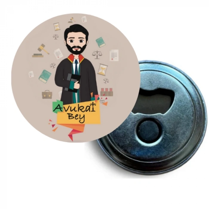 Avukat Bey / Magnet / 58 mm