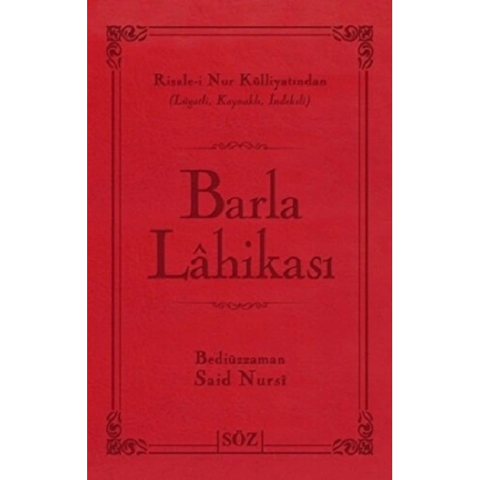 Barla Lahikası (Ciltli)