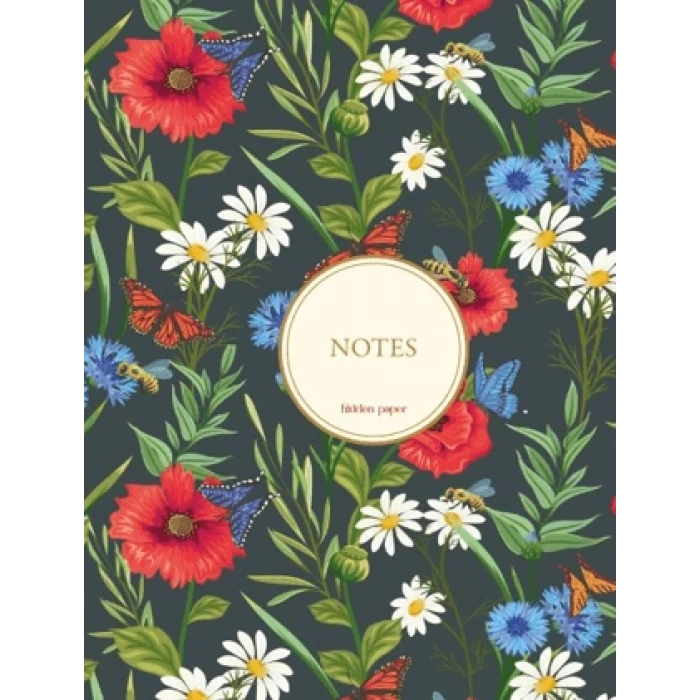 Bez Ciltli Çizgisiz Defter 5