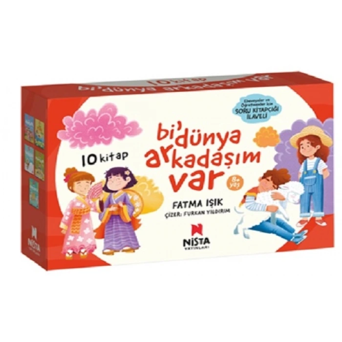 Bi’ Dünya Arkadaşım Var (10 Kitap + Soru Kitapçığı)