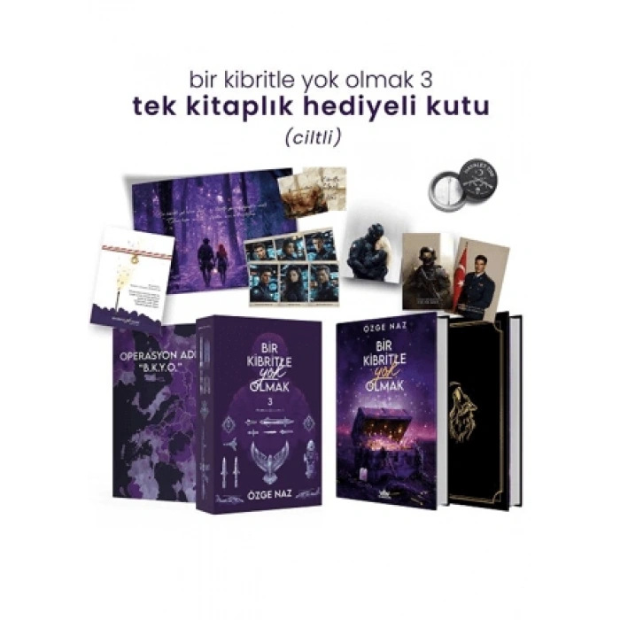 Bir Kibritle Yok Olmak 3 - Hediyeli Kutu (Ciltli)