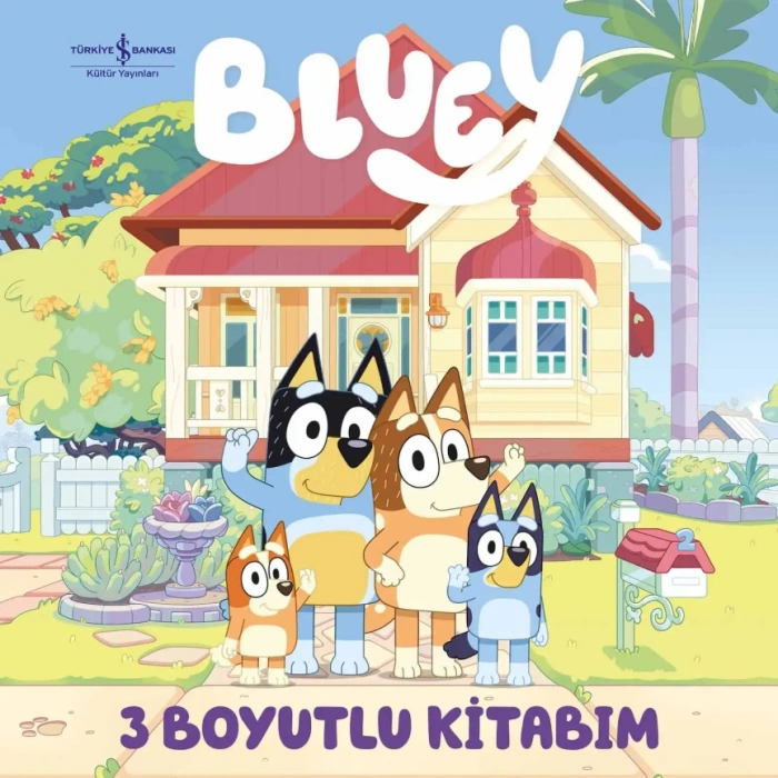 Bluey - 3 Boyutlu Kitabım - Ciltli