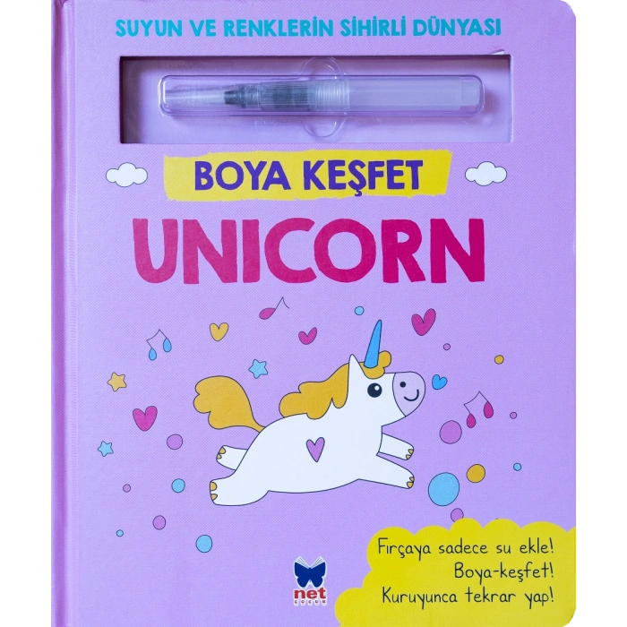 Boya Keşfet - Unicorn - Ciltli