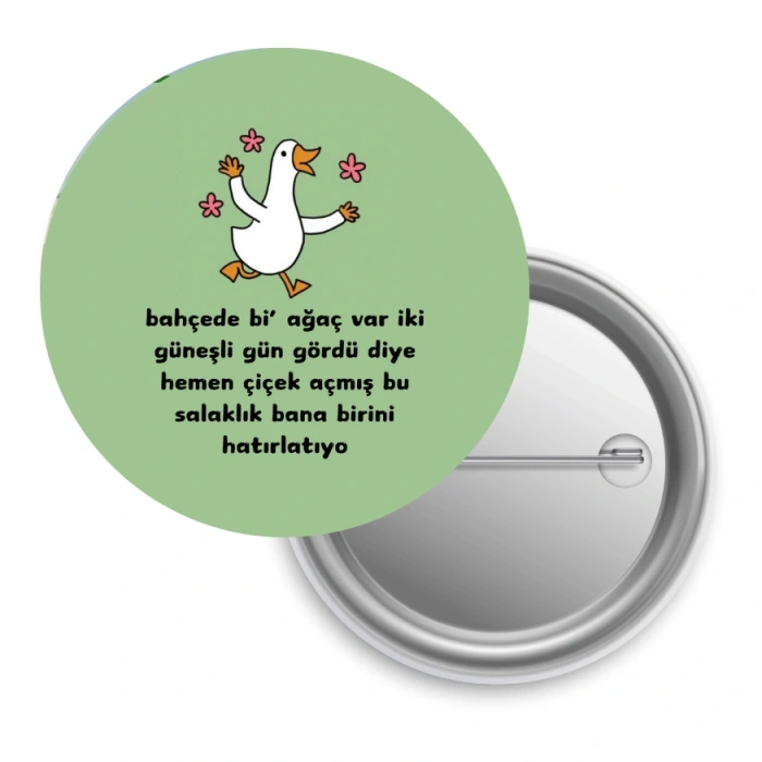 Bu Salaklık Bana Birini Hatırlatıyor / Rozet