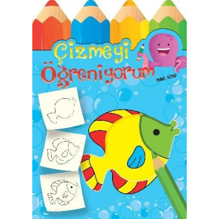 Çizmeyi Öğreniyorum Mavi Kitap