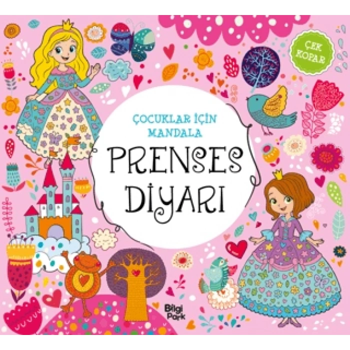 Çocuklar İçin Mandala - Prenses Diyarı