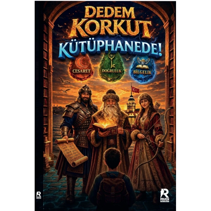 Dedem Korkut Kütüphanede