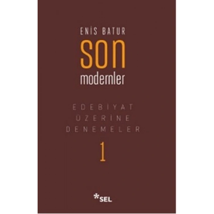 Edebiyat Üzerine Denemeler 1: Son Modernler