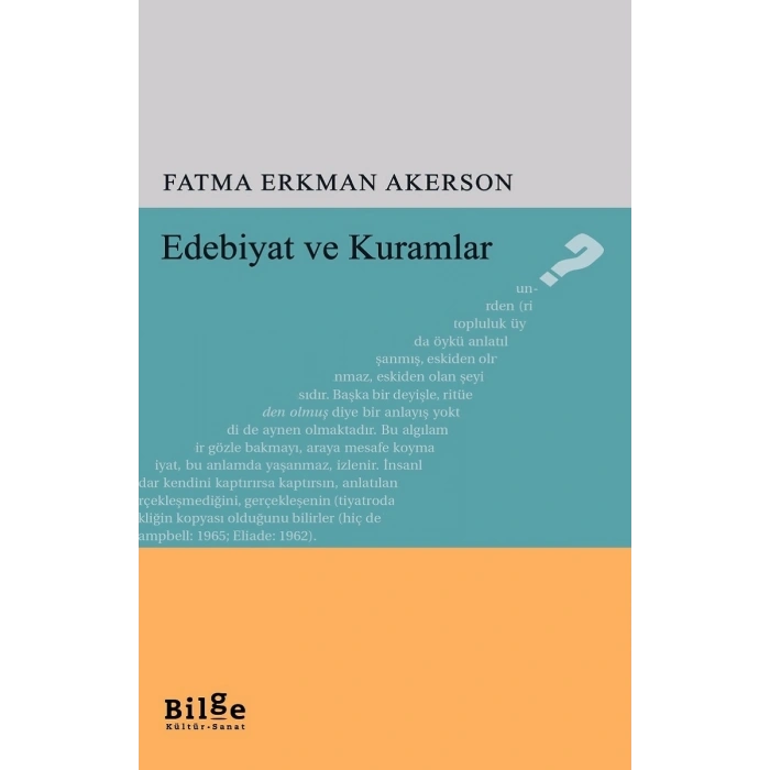 Edebiyat ve Kuramlar
