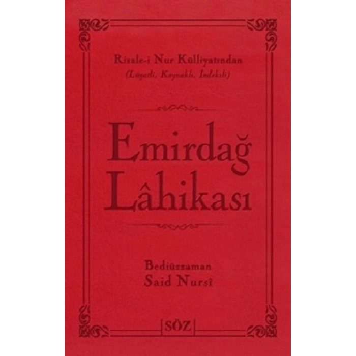 Emirdağ Lahikası (Ciltli)