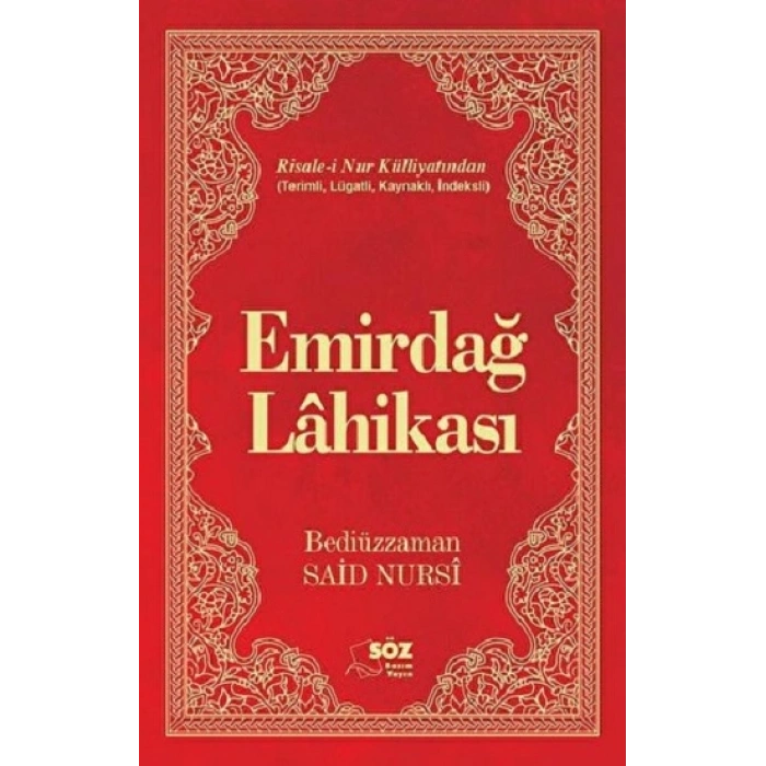 Emirdağ Lahikası (Ciltli)
