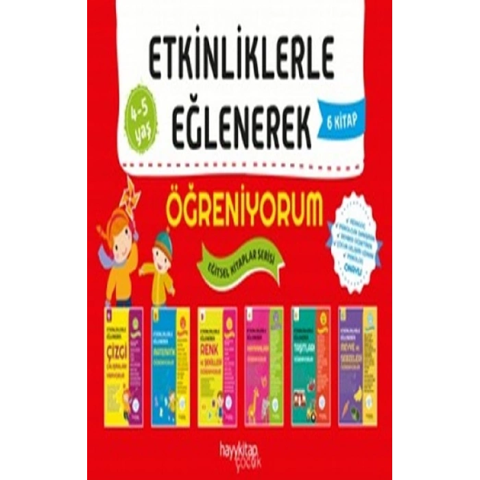 Etkinliklerle Eğlenerek Öğreniyorum (6lı Set)