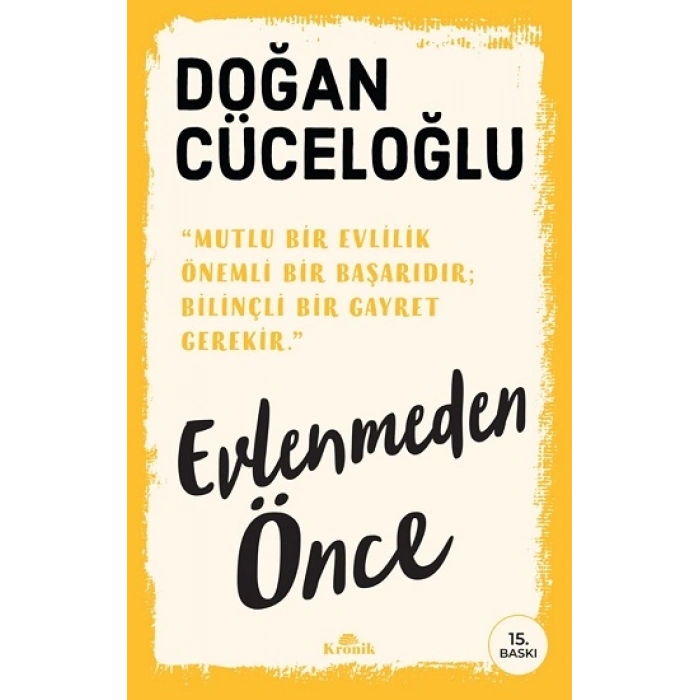 Evlenmeden Önce