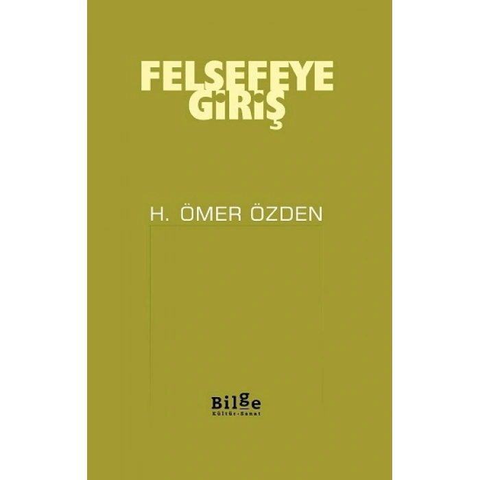 Felsefeye Giriş
