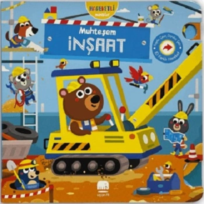Hareketli Minikler: Muhteşem İnşaat (Ciltli)