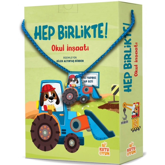 Hep Birlikte - Okul İnşaatı Kitap ve Oyun Seti