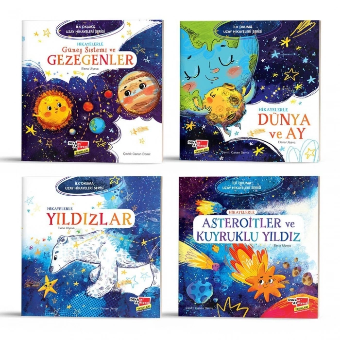 İlk Okuma Uzay Hikayeleri 4lü Set