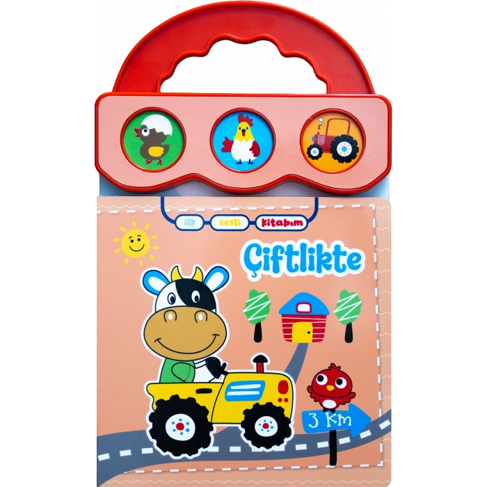 İlk Sesli Kitabım - Çiftlikte - Ciltli