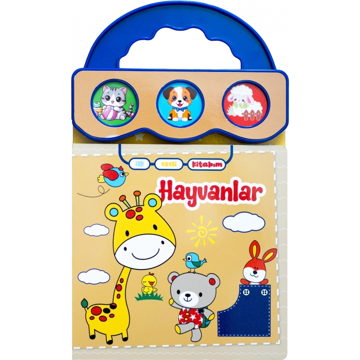 İlk Sesli Kitabım - Hayvanlar - Ciltli