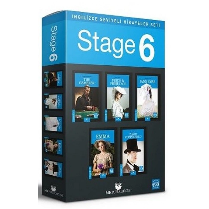 İngilizce Hikaye Seti Stage 6 (5 Kitap Takım)