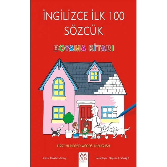 İngilizce İlk 100 Sözcük Boyama Kitabı