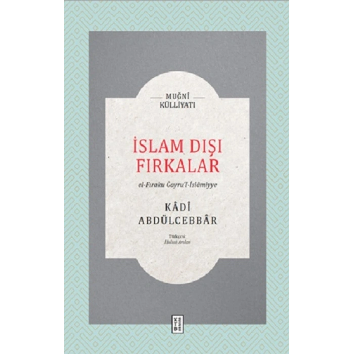 İslam Dışı Fırkalar (Fleksi Kapak)