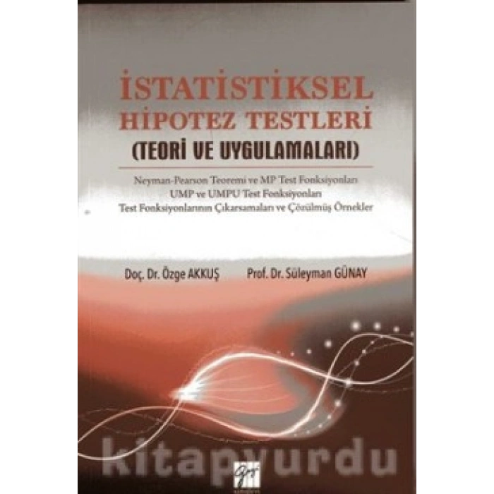 İstatistiksel Hipotez Testleri