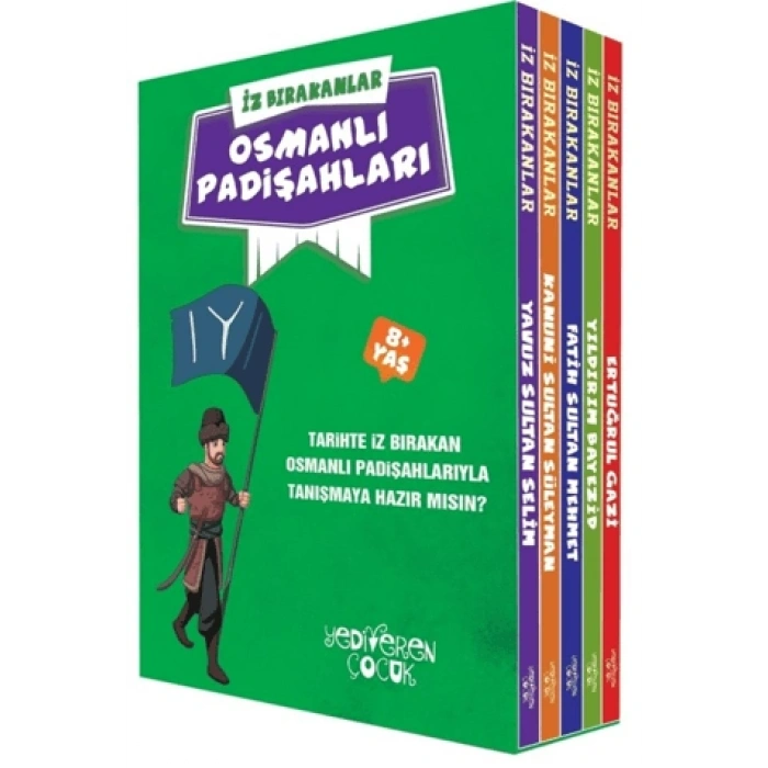 İz Bırakanlar - Osmanlı Padişahları Seti - 5 Kitap Takım