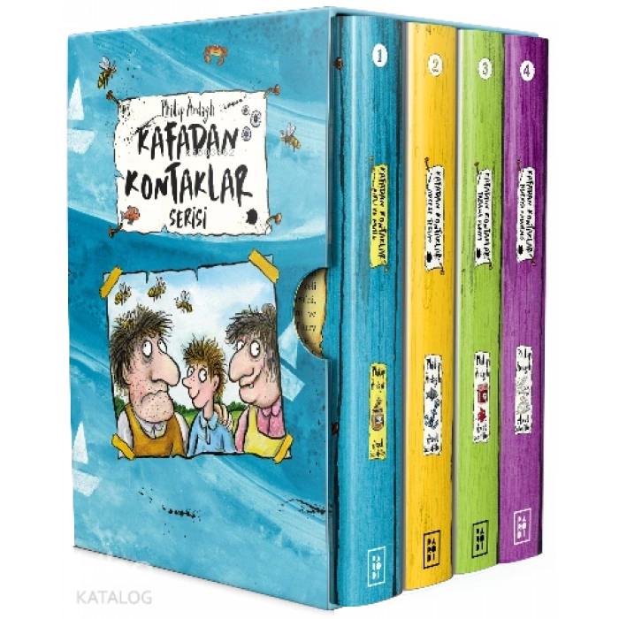 Kafadan Kontaklar Serisi (4 Kitap Kutulu Set)