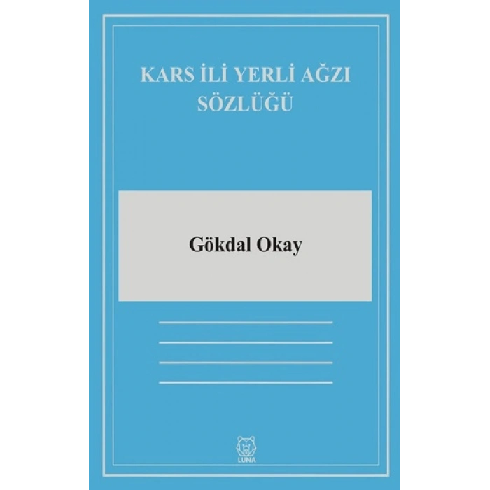 Kars İli Yerli Ağzı Sözlüğü