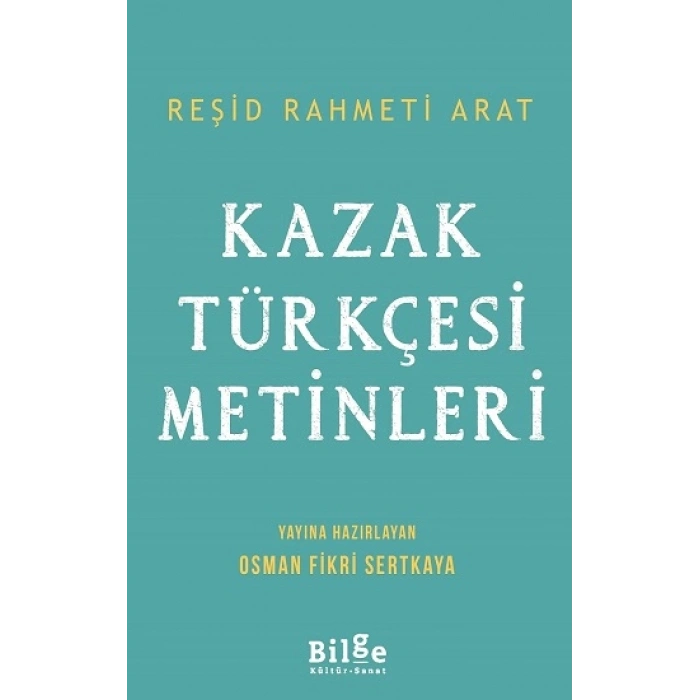 Kazak Türkçesi Metinleri
