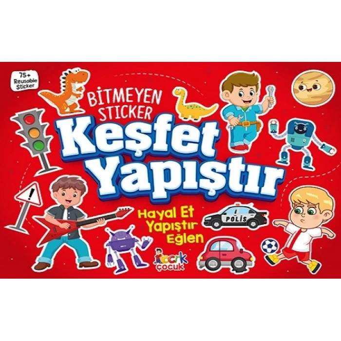 Keşfet Yapıştır - Bitmeyen Sticker