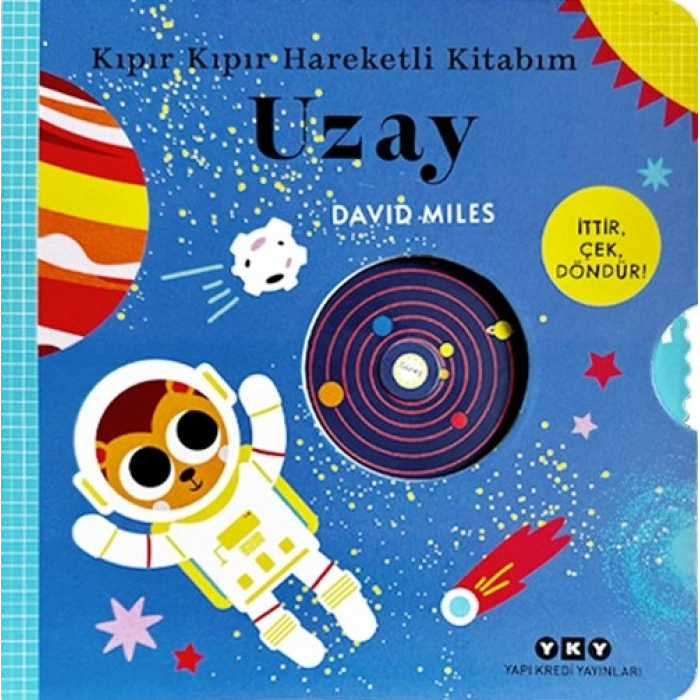Kıpır Kıpır Hareketli Kitabım – Uzay