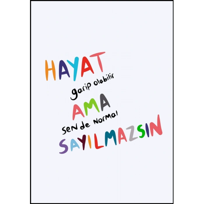 Hayat Garip Olabilir Ama / Kartpostal