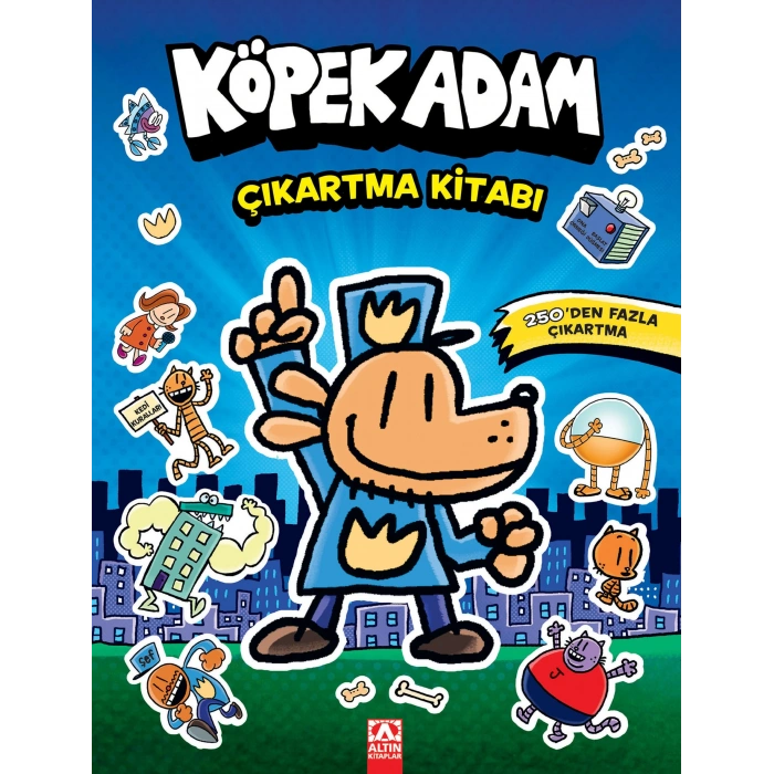 Köpek Adam Çıkartma Kitabı
