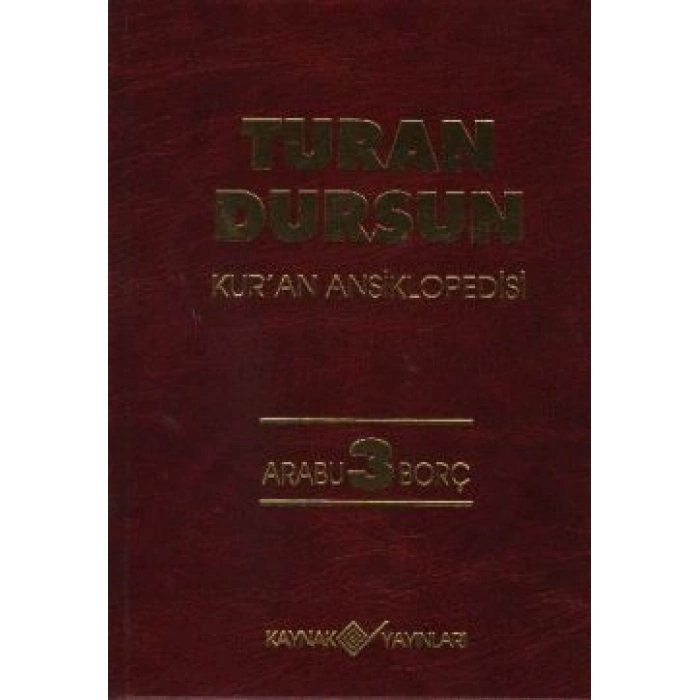 Kur’an Ansiklopedisi Cilt: 3 Arabu-Borç